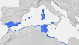 カルタゴの位置