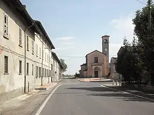 カザレット・ロディジャーノの風景