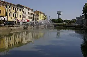 アドリア市の運河
