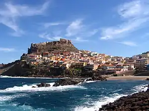 カステルサルドの風景