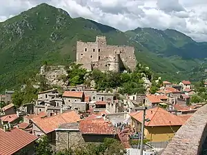 カステルヴェッキオ・ディ・ロッカ・バルベーナの風景