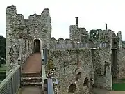 フラムリンガム城外壁
