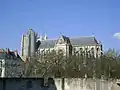 ブルターニュ公爵城からの外観