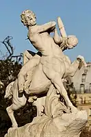 テュイルリー庭園のニンフを攫うケンタウロス (1892)
