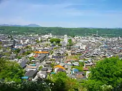 見晴らしの丘からの眺め