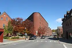 ガードナー市の中央通り