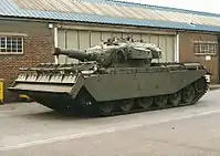 ボービントン戦車博物館のAVRE 165。