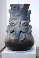 マヤ文明 人面壺（メキシコ）