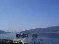 リア・デ・ビーゴ（ビーゴ湾）内のサン・シモン島