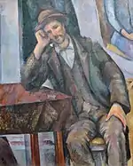 『パイプを吸う男』（1890–1892年）油彩、カンバス72 x 91&nbsp;cmプーシキン美術館