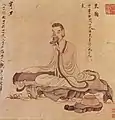 淵明採菊図 陶淵明故事図巻の一部 ホノルル美術館