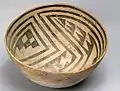 850年 - 1150年 ボウル状容器（ニューメキシコ州、チャコ）