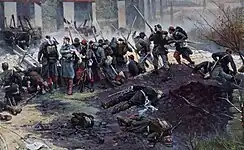 シャンピニーの戦い (部分)