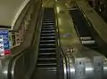 ロンドン地下鉄で最も短いエスカレーター
