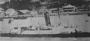 防護巡洋艦「超勇」。