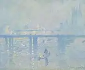 『チャリング・クロス橋』Charing Cross Bridge、クロード・モネ（1899年）