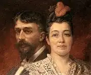 妻との自画像(1896)