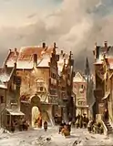 ハールレムの冬景色
