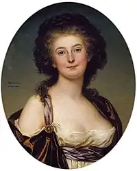 Portrait of Mademoiselle Charlotte Eckerman (1784) Adolf Ulrik Wertmüller