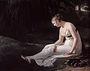 『メランコリー』(1801)コンスタンス＝マリー・シャルパンティエ