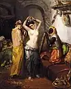 『オリエントの室内』1850年-1852年 個人蔵