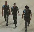 夏用戦闘服の兵士