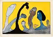 「怪物の家（La maison des monstres）」挿絵