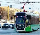 71-628（チェリャビンスク市電）（2023年撮影）