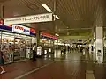 改札口(2008年8月10日)