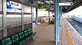 駅ホーム(2019年7月)