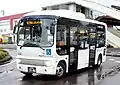 京成バス習志野出張所より応援で運行に入る758号車（旧・京成バス0805号車）