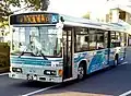 関東鉄道より応援で運行に入る761号車（旧・関東鉄道9410MR号車）