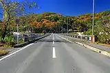 佐久良橋を右岸側橋詰より望む。