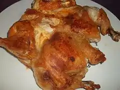 ロシアやジョージアのチキンタバカ(Цыплёнок табака)