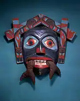 Chief’s Mask, Haida people, ブリティッシュコロンビア:カナダ, １９世紀,