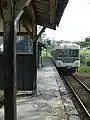 ホームと14720形(2006年10月)