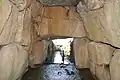 玄室(開口部方向)