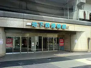 高架下の鉄道博物館(地下鉄博物館〔東京都江戸川区〕)