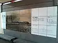 佐賀県側の公園には鉄道橋時代の写真や設備が遺されている。