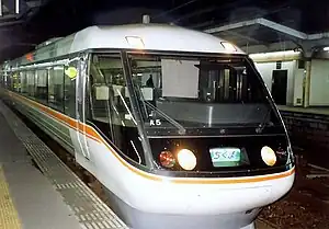 383系電車による急行「ちくま」(1998年9月 名古屋駅)