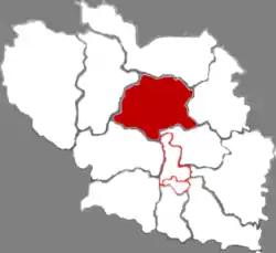 襄垣県の位置