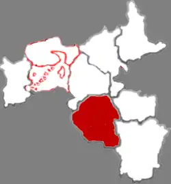 渾源県の位置