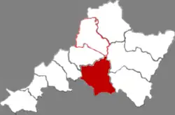 楡社県の位置