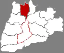 稷山県の位置