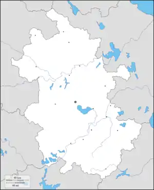 黄山の位置(安徽省内)