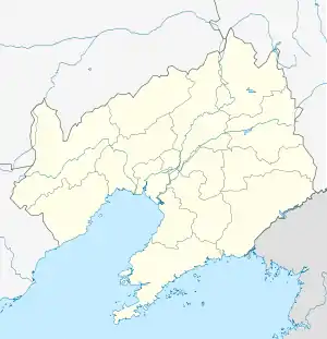 佑順寺の位置（遼寧省内）