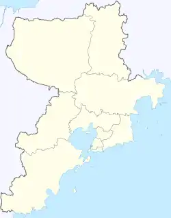 TAOの位置(青島市内)