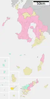 知名町位置図