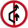 追越し禁止