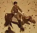 騎兵将校。